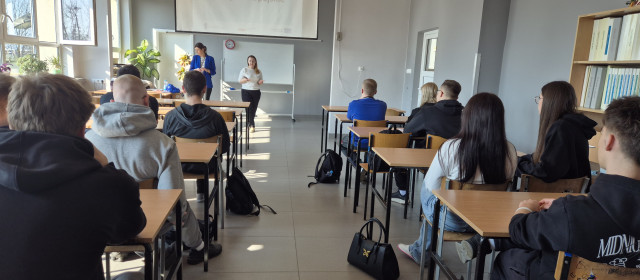 „Lekcje europejskie” w Zespole Szkół Gastronomicznych