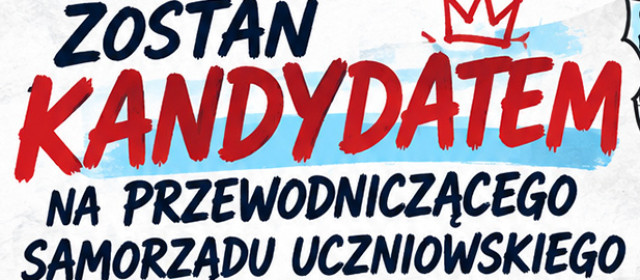 Konkurs na Przewodniczącego Samorządu Uczniowskiego